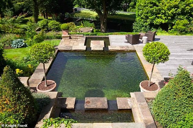 Landscaped gardens and grounds at Kenwood have featured York stone, split level entertaining terraces, low box hedging, specimen plants and herbaceous borders