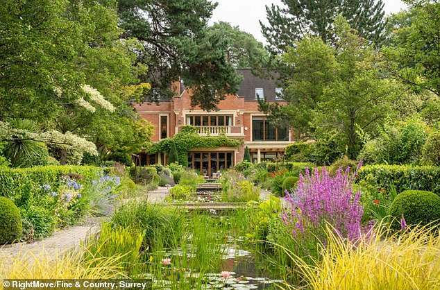 The St George's Hill property Park Hill has been described in online estate agency listings as 'arguably one of the finest houses on St George¿s Hill