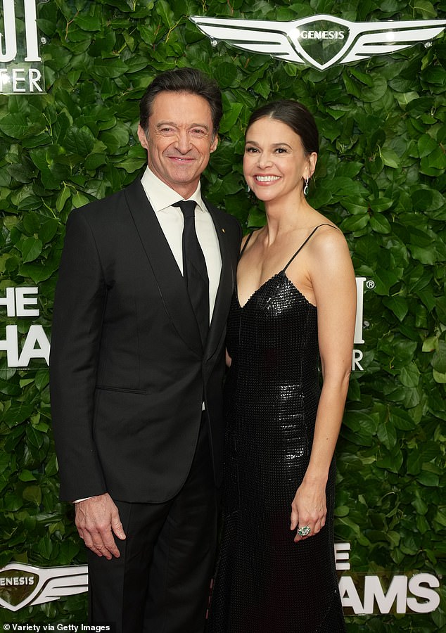 And it's no wonder the couple couldn't take their hands off one another, as they both looked absolutely incredible their outfits