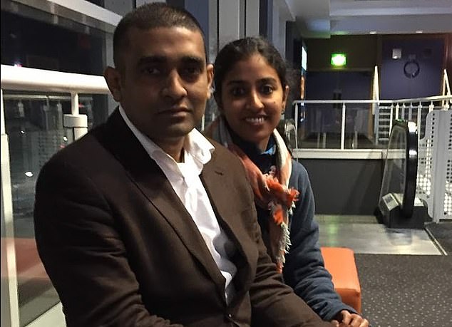 No help: Hasna and Shahid Vakkayil, run a convenience shop at a filling station near Sawtry, Cambs