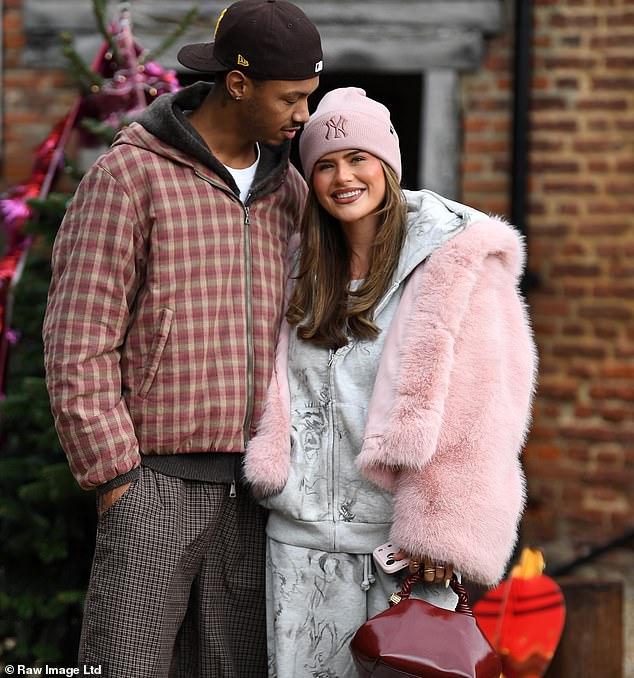 Roman Hackett and Matilda Draper... the stars have spent hours getting professionally made-up