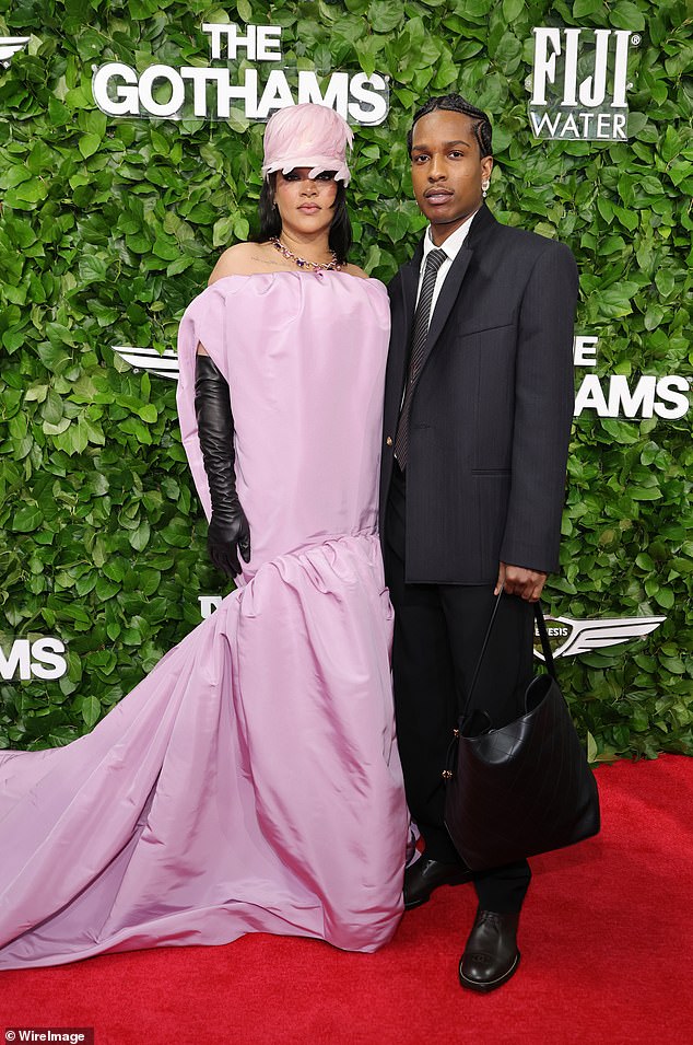 The mother-of-three was joined at the A-list event by her longtime partner, A$AP Rocky, 37