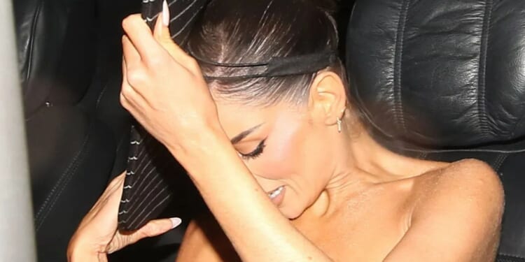 Maura Higgins, Olivia Attwood and Vicky Pattison look ready for bed after boozy fashion awards afterparty