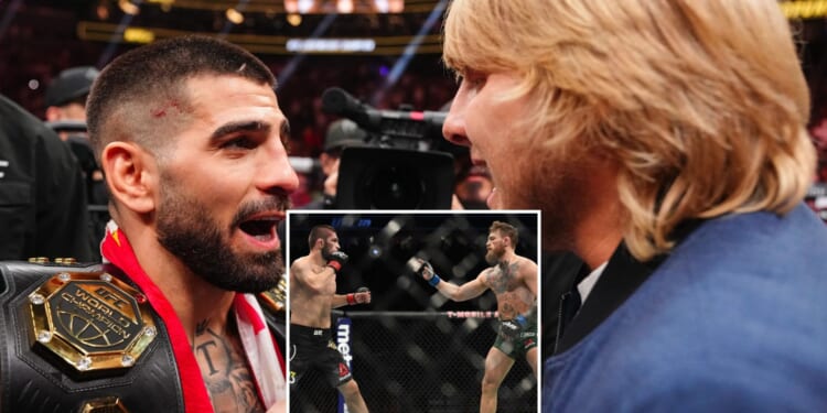 Paddy Pimblett vs Ilia Topuria conspiracy theory revealed by rival after UFC 324 news as McGregor vs Khabib claim made