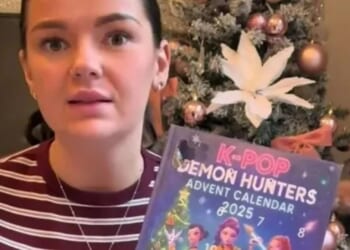 Mum left fuming as she's 'scammed' by viral KPop Demon Hunters advent calendar, after tracking one down for her daughter