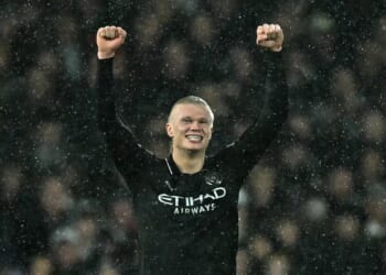 Erling Haaland breaks another record as Man City superstar scores 100 Premier League goals in fewest matches