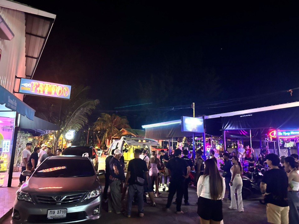 British tourist, 34, 'stabbed by crazed attacker' on beach in Thailand