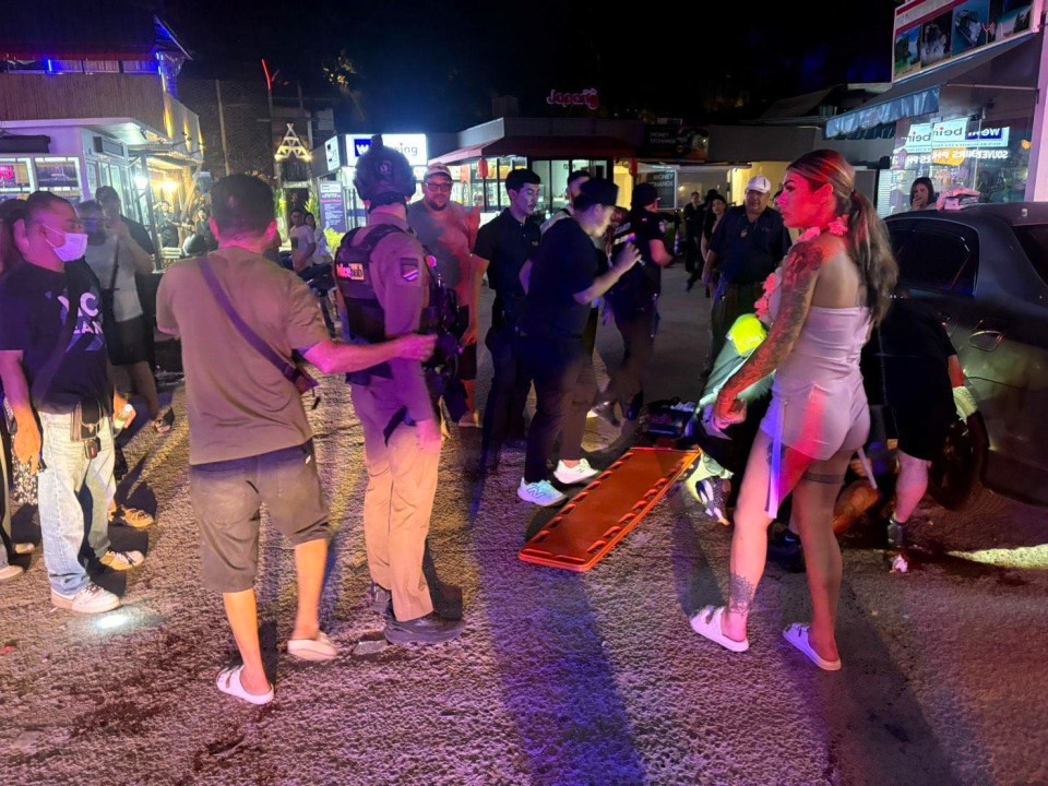 British tourist, 34, 'stabbed by crazed attacker' on beach in Thailand