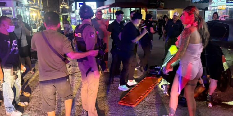 Brit tourist, 34, fighting for life after being stabbed multiple times at beach bar on holiday island Phuket