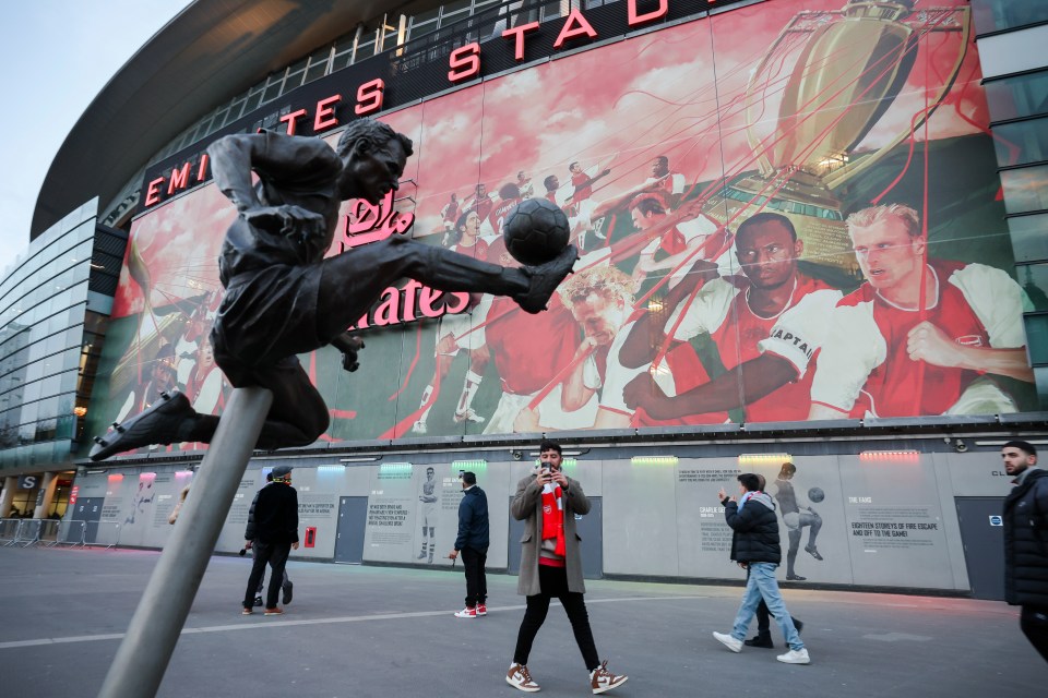 Premier League 2022/23 Arsenal v Manchester City Emirates Stadium 15.02.2023