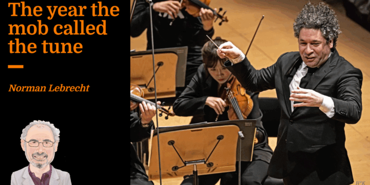 The year the mob called the tune | Norman Lebrecht