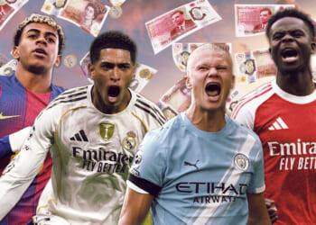 Most valuable footballers on planet revealed with Arsenal star Bukayo Saka the only player in top 10 to get new price