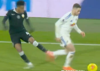 Estevao escapes red card for 'severe head loss' in Chelsea's 3-1 humiliation at Leeds before being subbed at half-time