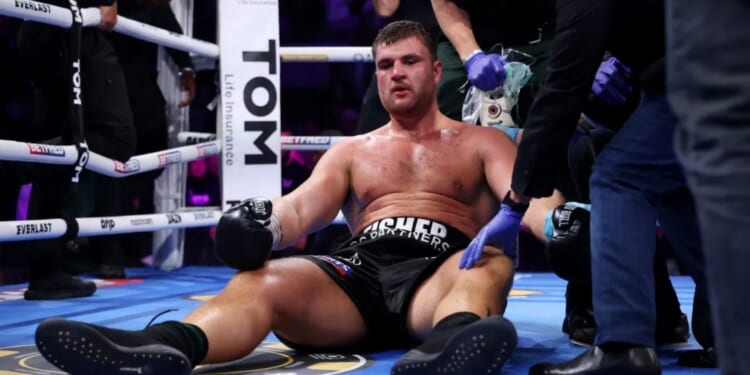 Johnny Fisher given new opponent at TWO DAYS' notice for comeback fight after brutal KO left him needing oxygen