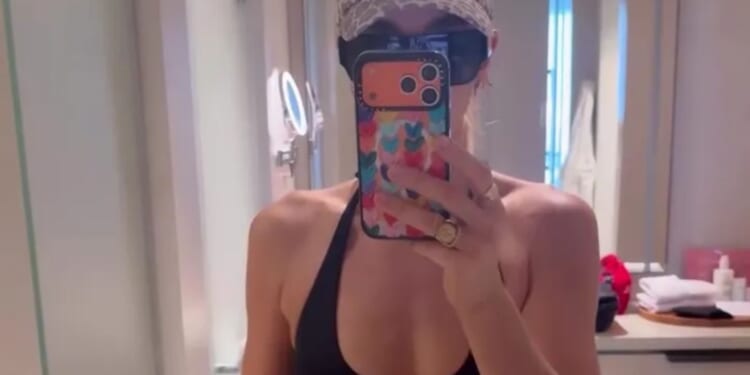 I'm A Celeb's Vogue Williams slips back into bikini just days after wowing fans with shower scene