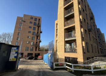 Outrage as hundreds of flats lie abandoned in UK town after builder COLLAPSES into administration