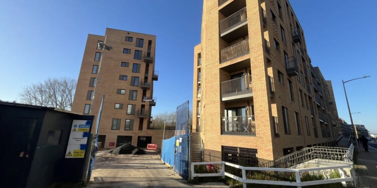 Outrage as hundreds of flats lie abandoned in UK town after builder COLLAPSES into administration