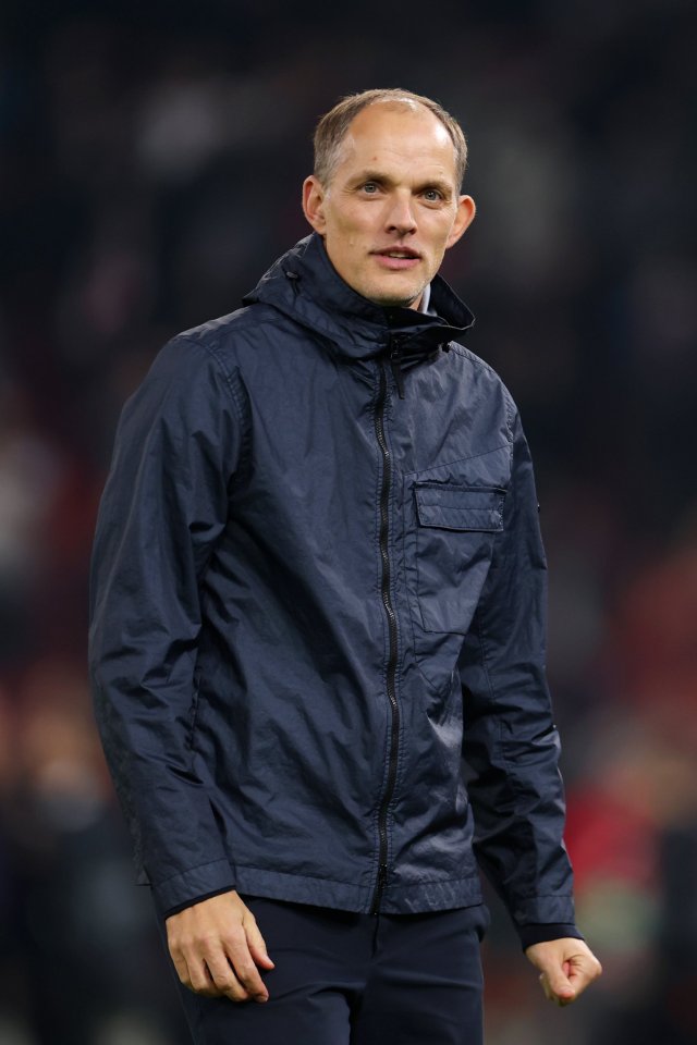 Thomas Tuchel on the sidelines during the Albania v England FIFA World Cup 2026 Qualifier.