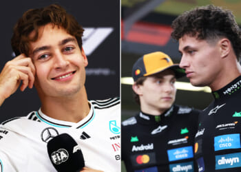 'Unplug your radio!' - George Russell offers Oscar Piastri F1 title advice as Lando Norris ramps up McLaren war of words