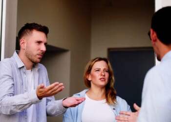 My neighbour is harassing me with endless notes and won’t even let me flush my own loo without threatening fines