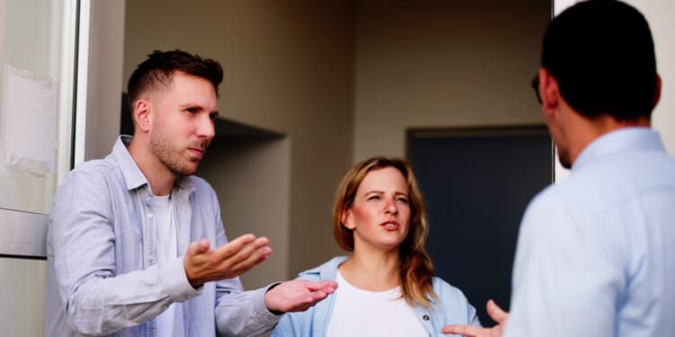 My neighbour is harassing me with endless notes and won’t even let me flush my own loo without threatening fines