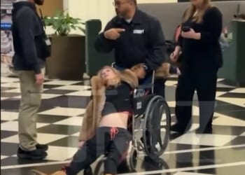 Tara Reid heard slurring in frantic 911 call after American Pie star was 'spiked' and left slumped in wheelchair