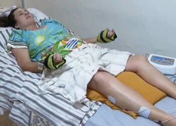 I’m now wheelchair-bound & unable to walk after plunging from a 13ft balcony at my Airbnb when I leaned on the railing