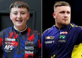 Mitchell Lawrie just two wins from eclipsing Luke Littler as 15-year-old darts ace eyes £50,000 World Championship prize
