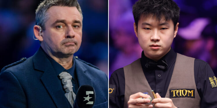 ‘Out of order.. especially from an ex-pro’