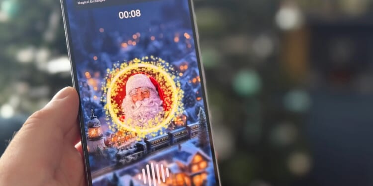 We tried new talk to Santa service with a magical twist