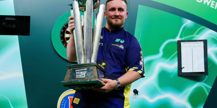 Luke Littler on course to face his biggest threat for World Darts Championship glory despite 'incredibly fortunate draw'