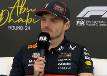 'You're giving me a stupid grin'