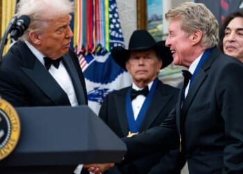 British sitcom legend awarded medal by Donald Trump for contribution to US culture