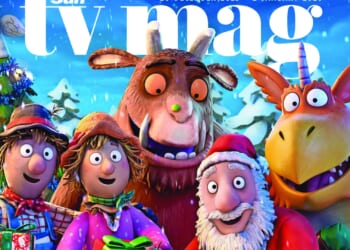 Get your FREE supersized Christmas TV Magazine in The Sun this Saturday