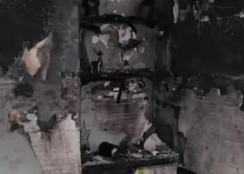 Homeowner begs Brits to ‘be careful with electric blankets’ as she reveals destruction that took a YEAR to fix