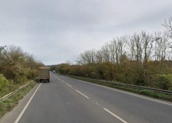 Three taken to hospital with serious injuries after police car collides with two vehicles in horror crash