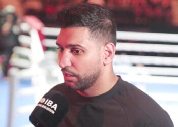Amir Khan fears Jake Paul's 'LIFE is on the line' against Anthony Joshua and says YouTube star 'must be protected'