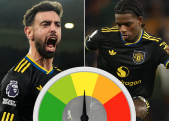 Bruno has a night to remember after a goal to forget as Cunha ignores boo boys and Heaven bounces back