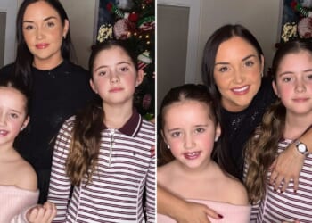 EastEnders Jac Jossa shares new snap of rarely-seen daughters as they pose for festive pic