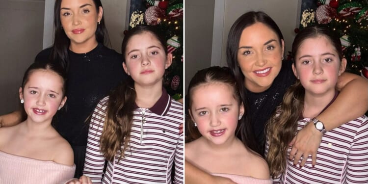 EastEnders Jac Jossa shares new snap of rarely-seen daughters as they pose for festive pic
