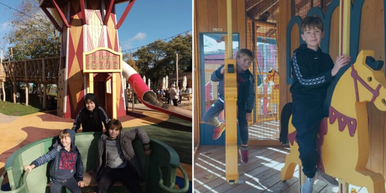 I took my family to the new funfair-themed attraction with no electricity or loud rides