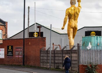 I’m being forced to tear down 30ft NUDE statue… neighbours hate it & I've been threatened with fine but won't back down