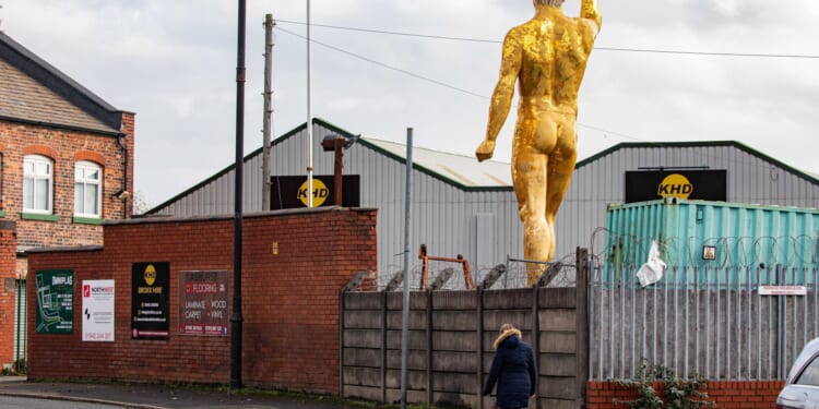I’m being forced to tear down 30ft NUDE statue… neighbours hate it & I've been threatened with fine but won't back down