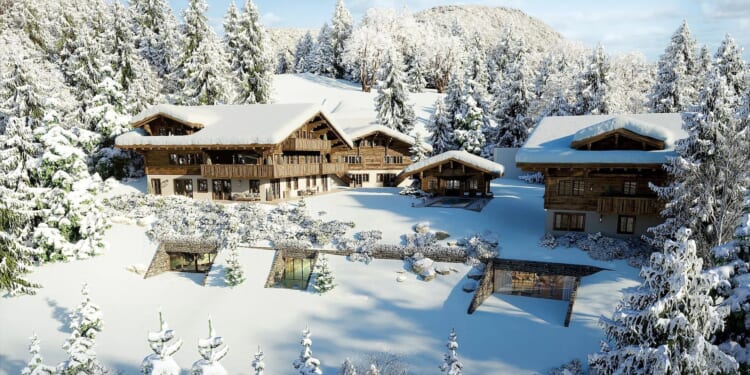 Jaw dropping plans for the world’s biggest ski chalet dubbed ‘Superyacht on the Snow’ with F1 simulator & bowling alley