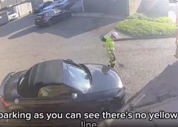 Driver left fuming after council paints disabled bay around his legally parked car and then fines him FOUR times