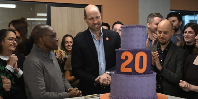 Prince William 'proud' to be member of Centrepoint family as he marks 20th anniversary of his first patronage