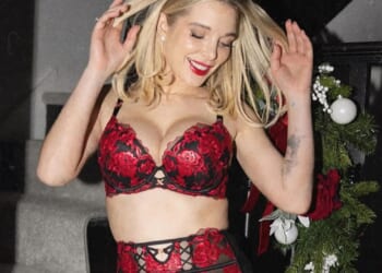 Helen Flanagan puts on cheeky display in plunging bra, tiny thong, stockings and suspenders ahead of Ex On The Beach