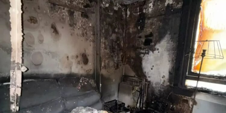 See shocking photos of house fire that killed woman's pets as she begs people to 'never forget to blow out your candles’