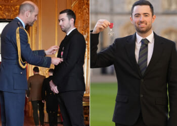 Luke Humphries reveals conversation with Prince William after former world darts champion picked up MBE