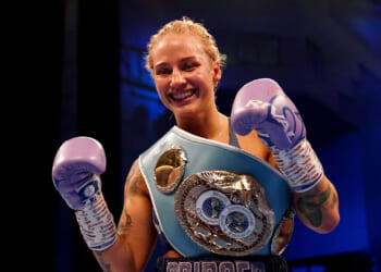 Ebanie Bridges announces boxing return in first fight since her son's birth after teaming up with Jake Paul